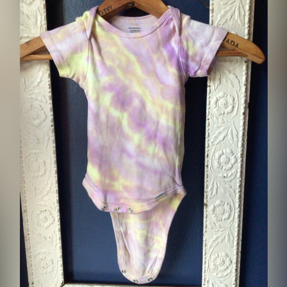 Gerber Ice Dye Baby Onesie